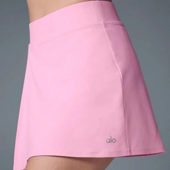 Alo Sweet Pink Backspin Skirt Size Large - Picture 2 of 5